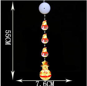 Halloween Christmas Series Suction Cup Lights Ladder Lights