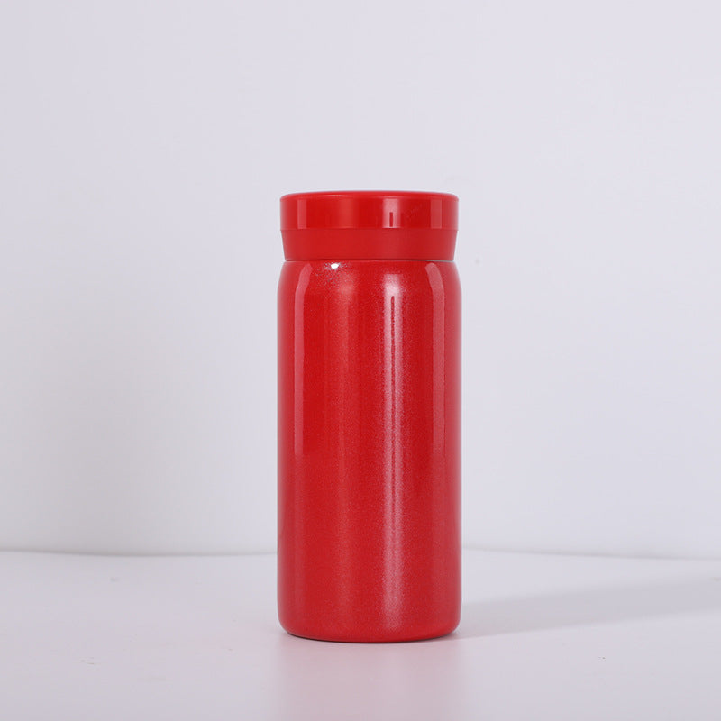 Taza aislada de acero inoxidable de color sólido 