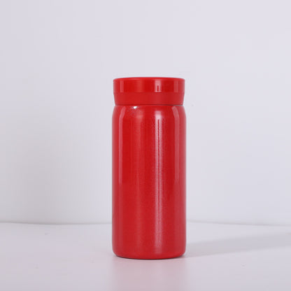 Taza aislada de acero inoxidable de color sólido 