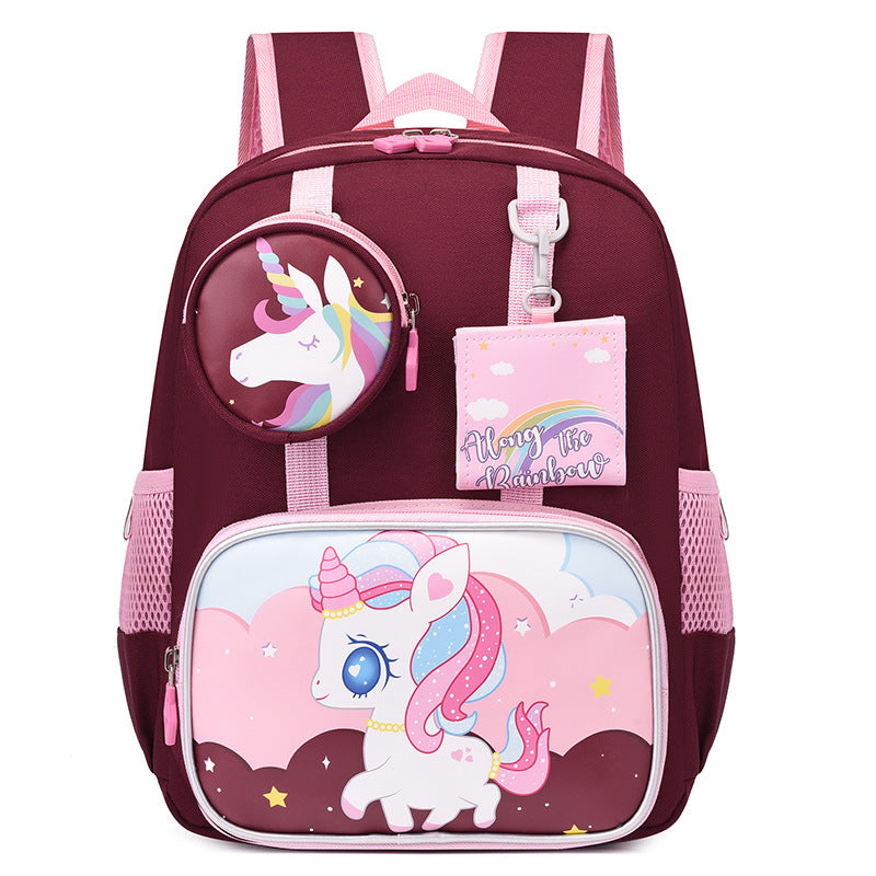 Boys and girls Spiderman cute backpack