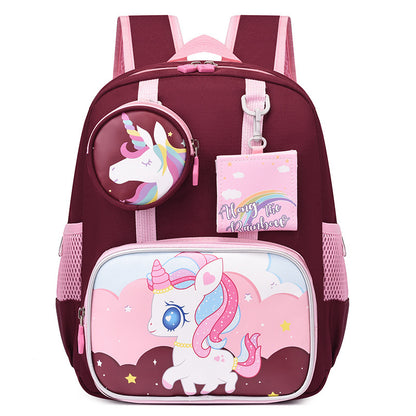 Boys and girls Spiderman cute backpack