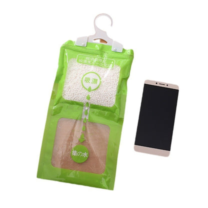 Hangable Clothes Dehumidifying Moisture Absorbent Bag