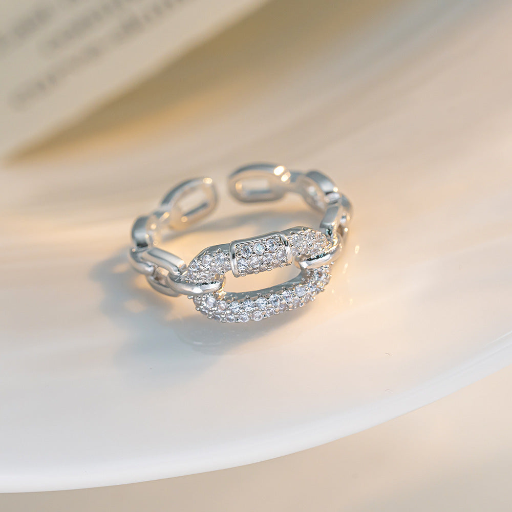 Zircon Open Ring