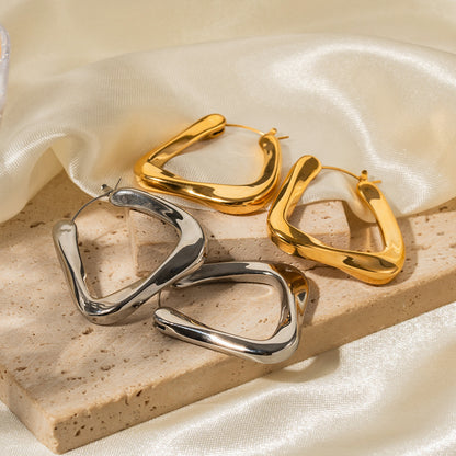 Trapezoidal earrings