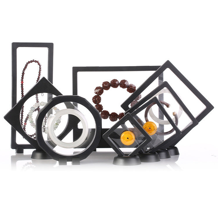 Hard Plastic Jewelry Display Box with PE Film