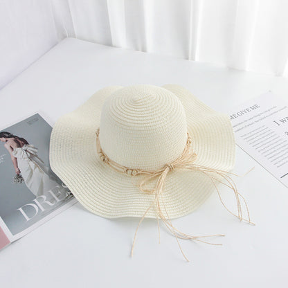 Beaded Hat Women's Summer Sun UV Beach