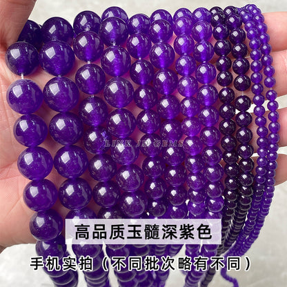 Colorful round beads loose beads DIY jewelry accessories