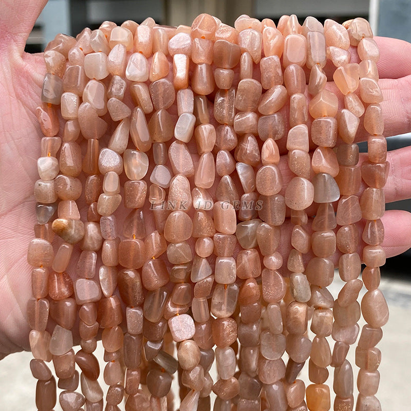 6-8Mm crystal agate irregular conformal loose beads