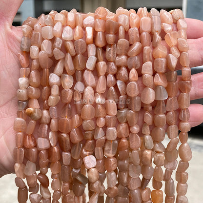 6-8Mm crystal agate irregular conformal loose beads