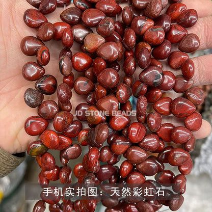 Crystal agate water drop beads loose beads