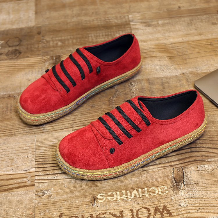 Suede beef tendon soles women's shoes