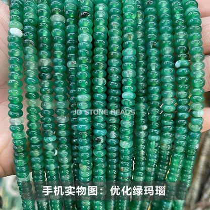 6 * 4Mm natural stone crystal abacus beads loose beads