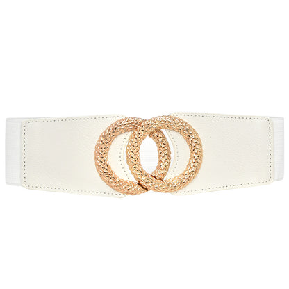 Elastic wide waist seal, new casual.