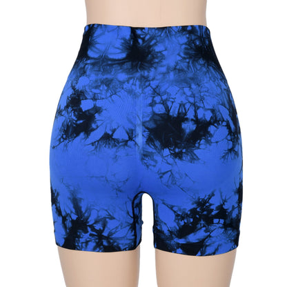 Leggings deportivos tie-dye sin costuras 
