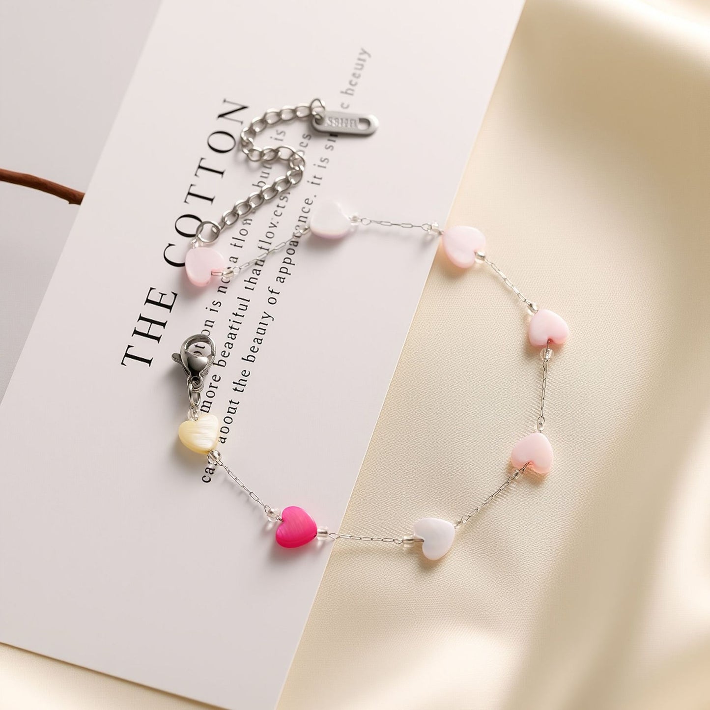 Natural Stone Geometric Necklace & Bracelet Set