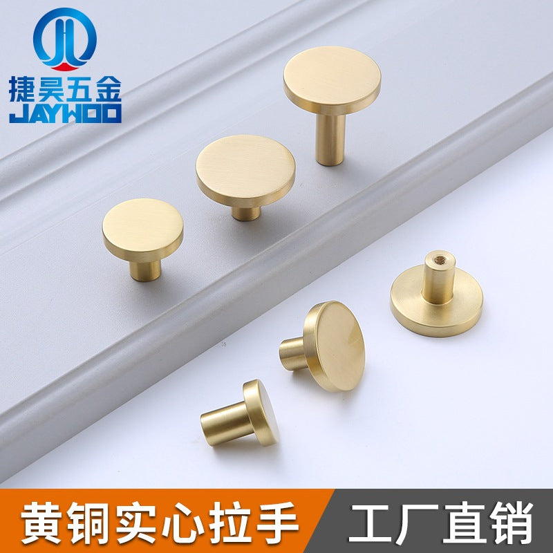 Brass cabinet handle
