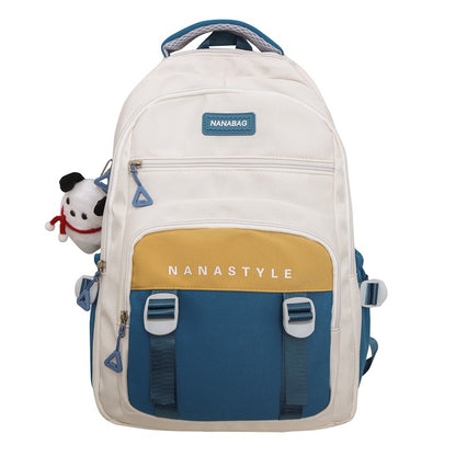 Student large capacity spine protection decompression backpack