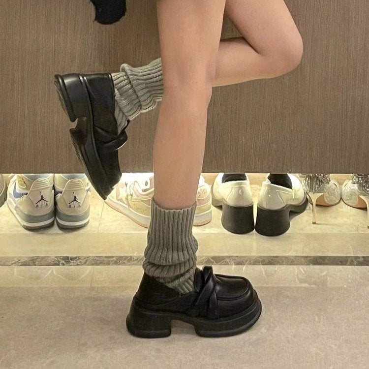 Casual black women's shoes