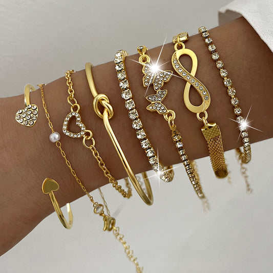 Butterfly Knot Bracelet Set