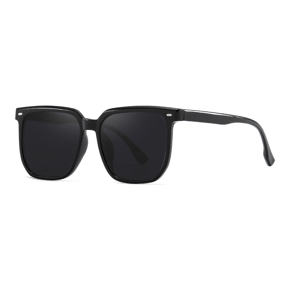 Black Frame Brown Gradient Sunglasses