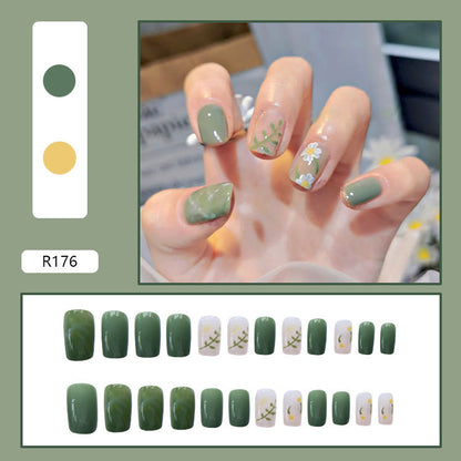 Removable Press-On Nail Art