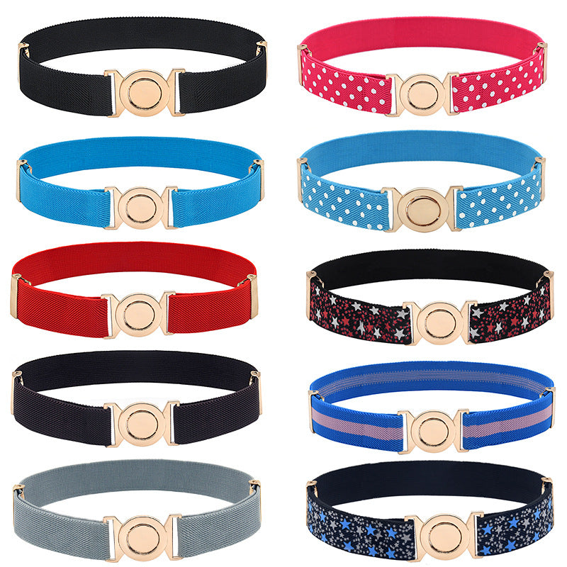 fashion Children's elastic elastic belt