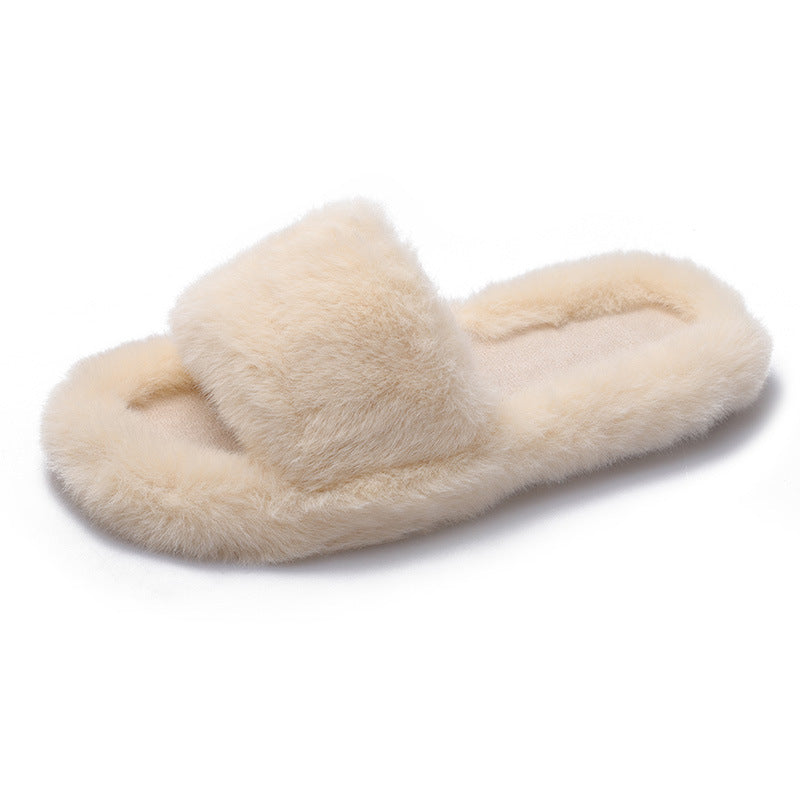 Slippers women's outer wear flat bottom