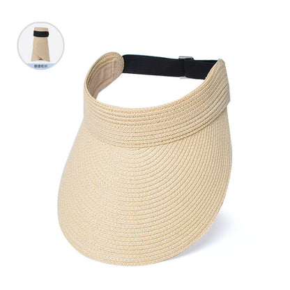 Breathable Straw Hat Women Summer UV-Protection Sun Hat
