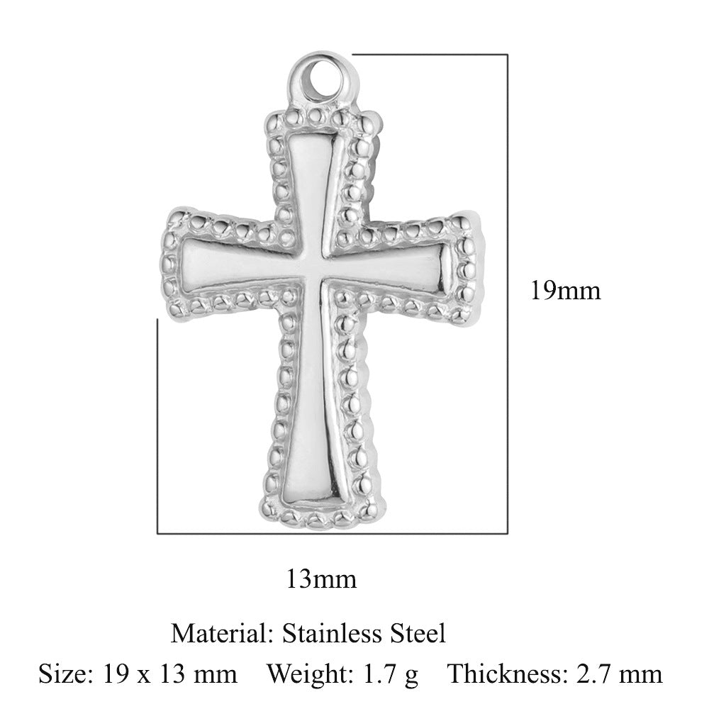 Accessories Buddha Head Angel Stainless Steel Pendant