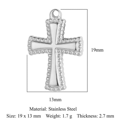 Accessories Buddha Head Angel Stainless Steel Pendant