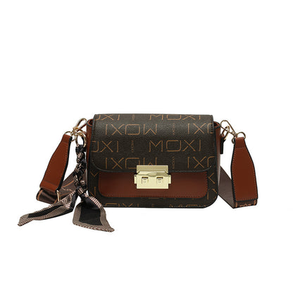 Retro small square bag messenger bag
