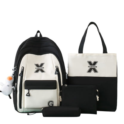 Mochila para estudiantes versátil y de gran capacidad 