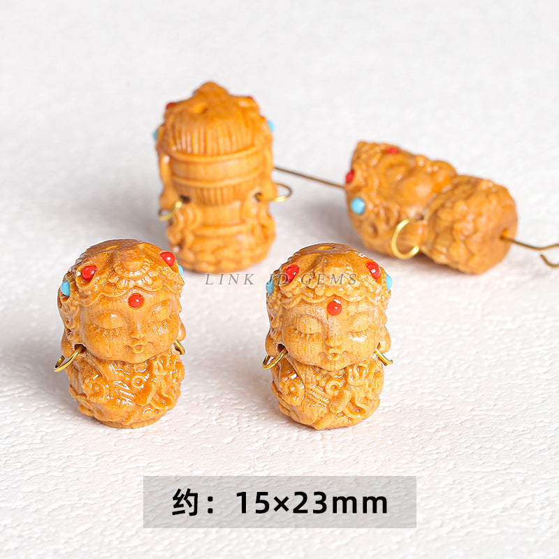 Barbie Sandalwood Carving Zakiram Tara Accessories