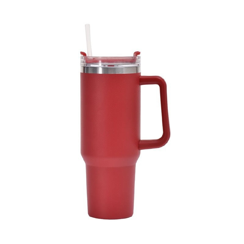 40Oz large capacity portable handle cup