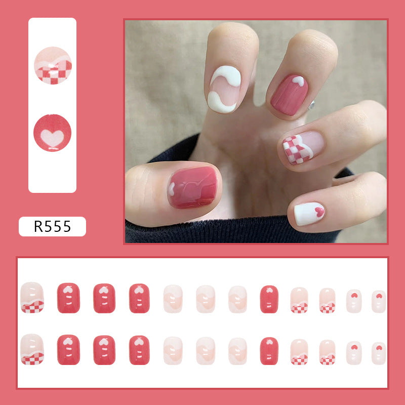 Summer Sweet Cool Series INS Style Wearable Nail