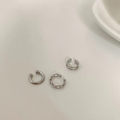 Combination set Ear clips Ear bone clips without ear piercings