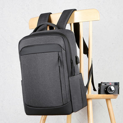 Waterproof men's computer backpack