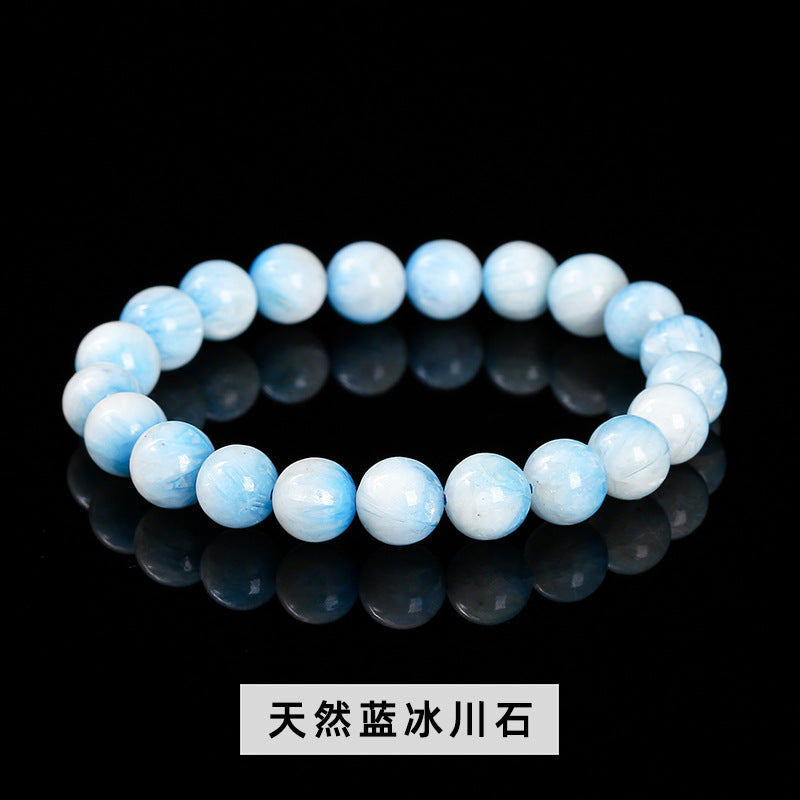 5A natural sea pattern stone bracelet