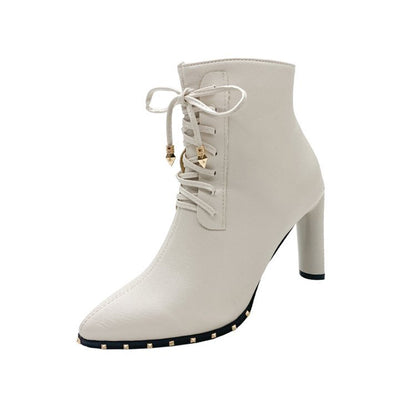 High heel short tube women's fashion