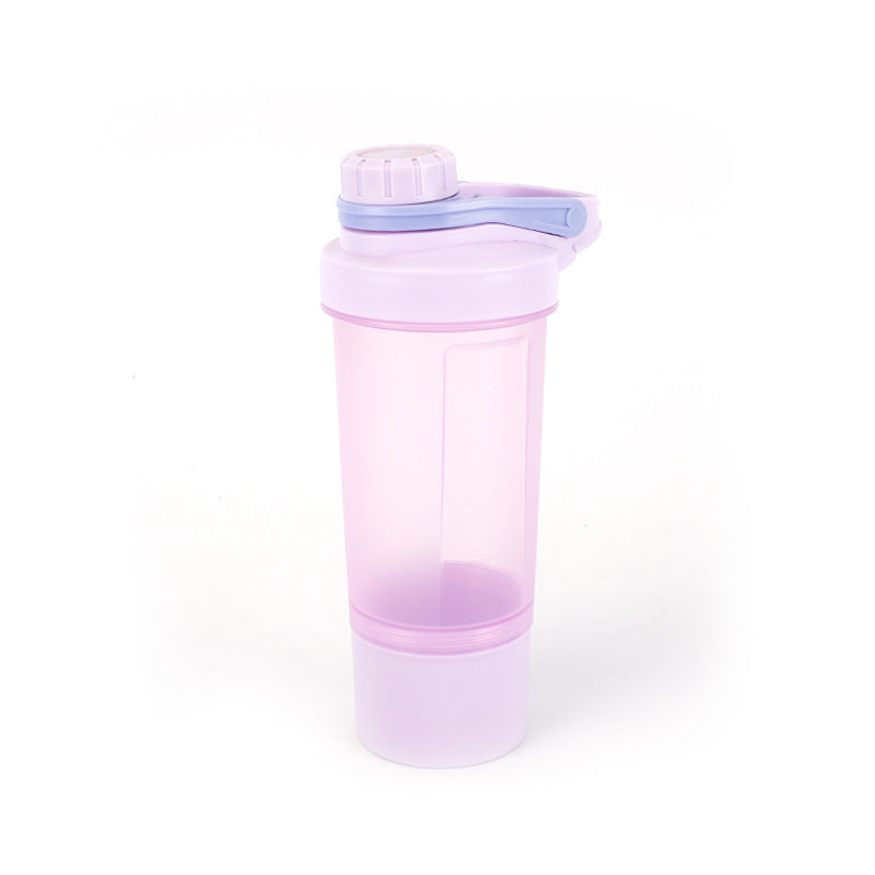 500ML Screw Cap Sports Protein Powder Shaker Cup
