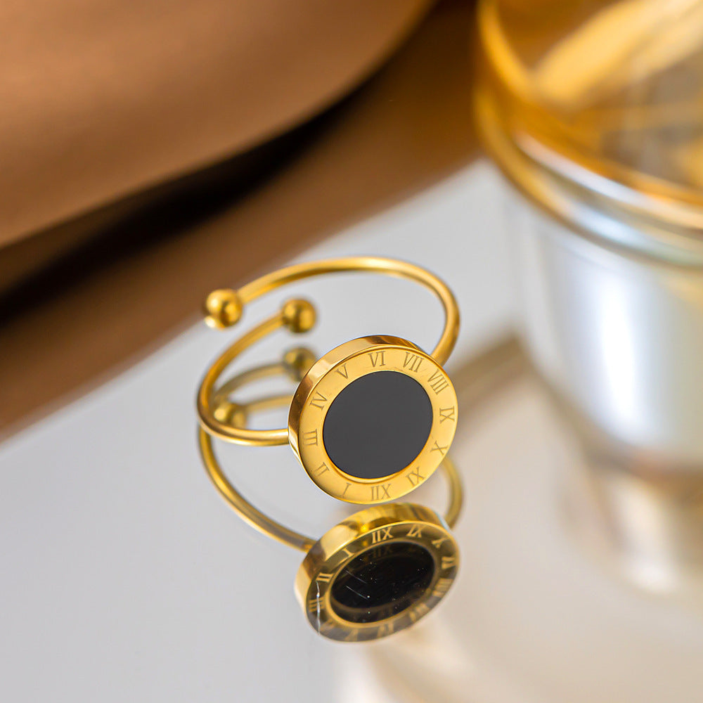 18K Gold Index Finger Ring Versatile