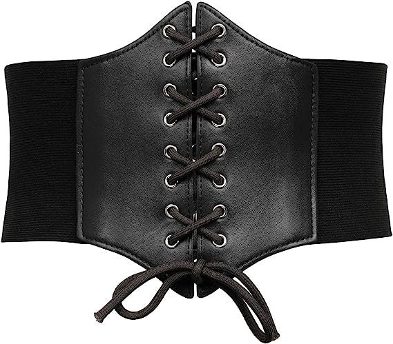Elastic Wide Waist Belt Ladies