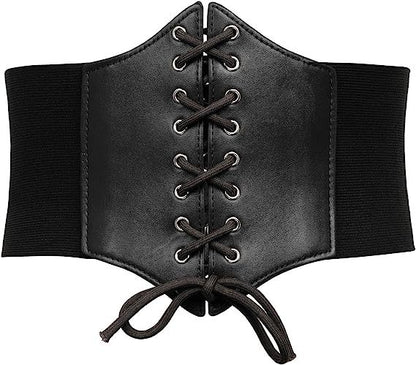Elastic Wide Waist Belt Ladies