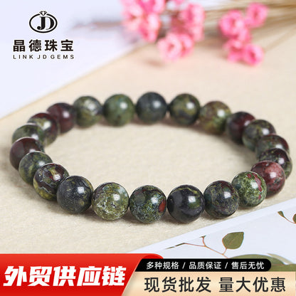 Dragon blood stone bracelet DIY