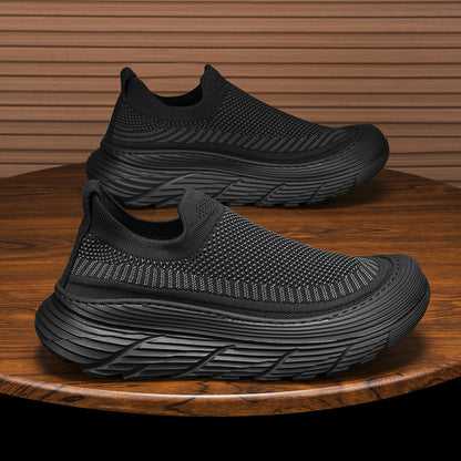 reathable Slip-On Flyknit Shoes