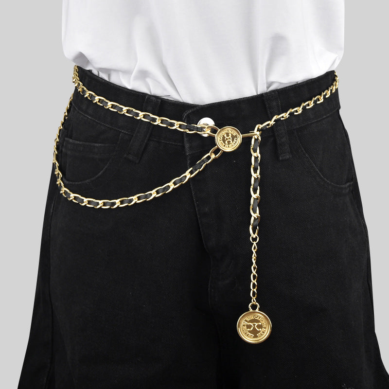 Chain belt women's fashion