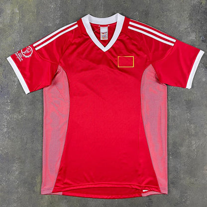 2002 World Cup China Fan Zhiyi Sun Jihai Li Tie Home Away Retro Jersey