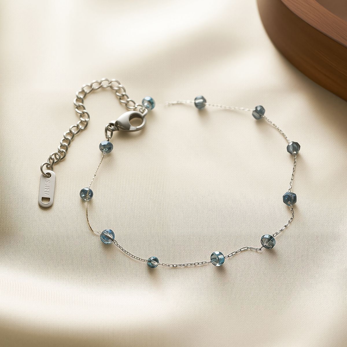 Stainless steel natural stone bracelet for women
