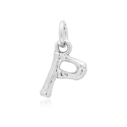 5 pcs/pack of 26 English alphabet brass pendants