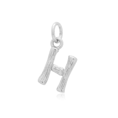 5 pcs/pack of 26 English alphabet brass pendants